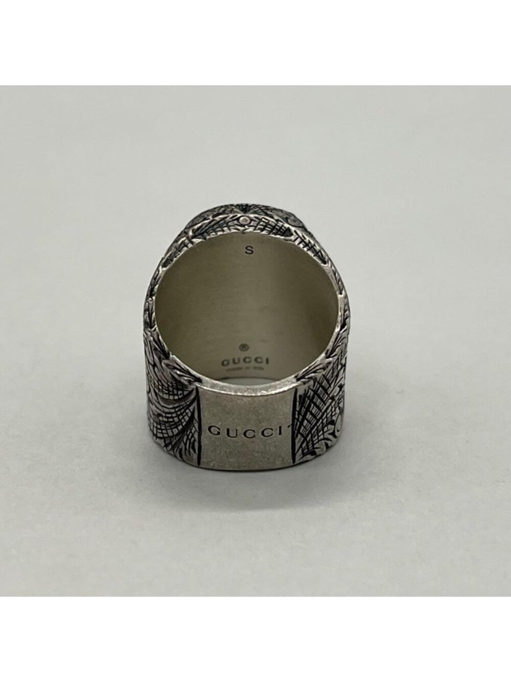 Gucci Arabesque Alphabet Ring S - Picture 6 of 15